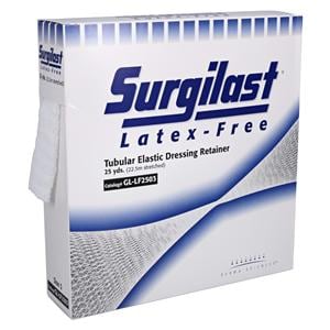 Surgilast Tubular Bandage Elastic Net 9"x25yd White 1/Box