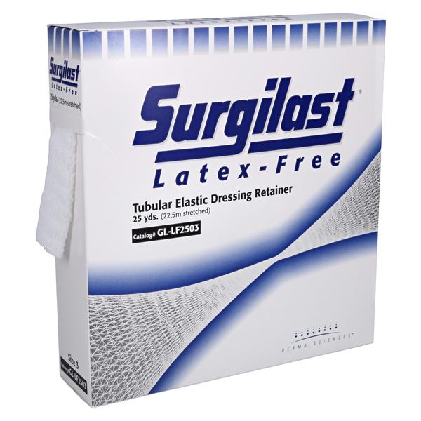 Surgilast Tubular Bandage Elastic Net 9"x25yd White 1/Box