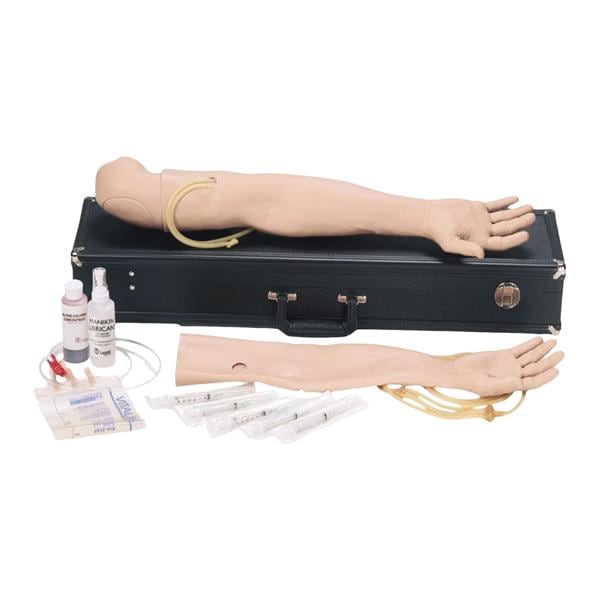 Multi-Venous IV Arm Portable Training Simulator Male Adult Portab...