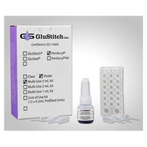Periacryl Adhesive Multiuse Kit Violet Low Viscosity 3/Pk