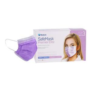 SafeMask Premier Elite Mask Lavender Disposable Not Made From Nat...