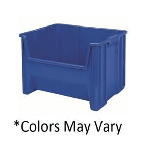 Stak-N-Store Storage Bin Blue Plastic 15-1/4x19-7/8x12-7/16" 3/Bo...