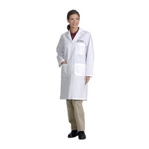 Lab Coat 3 Pockets Long Sleeves X-Large White Womens Ea