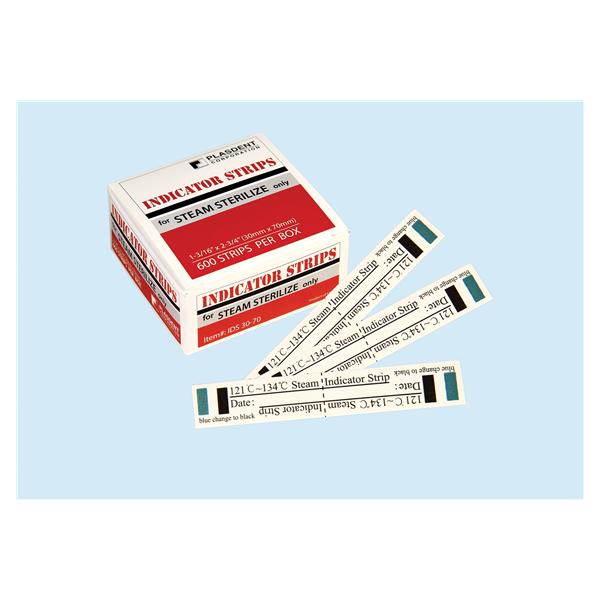 Plasdent Steam Sterilization Indicator Strip 1-3/16 in x 2-3/4 in 600/Bx