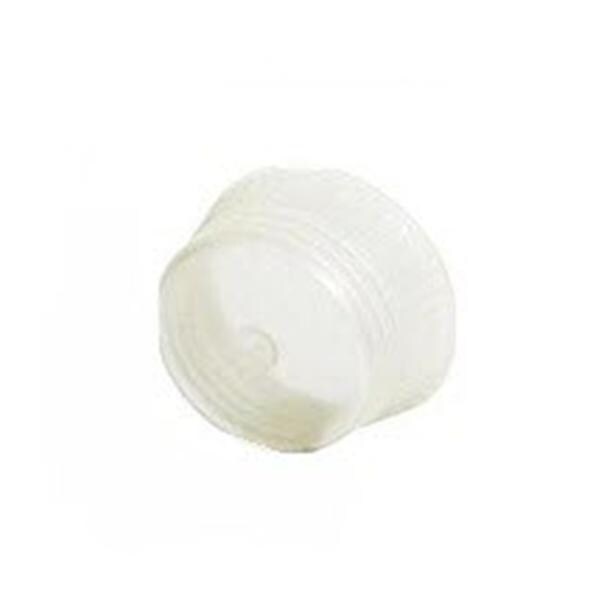Uni-Flex Test Tube Plug Cap Plastic White 1000/Pk