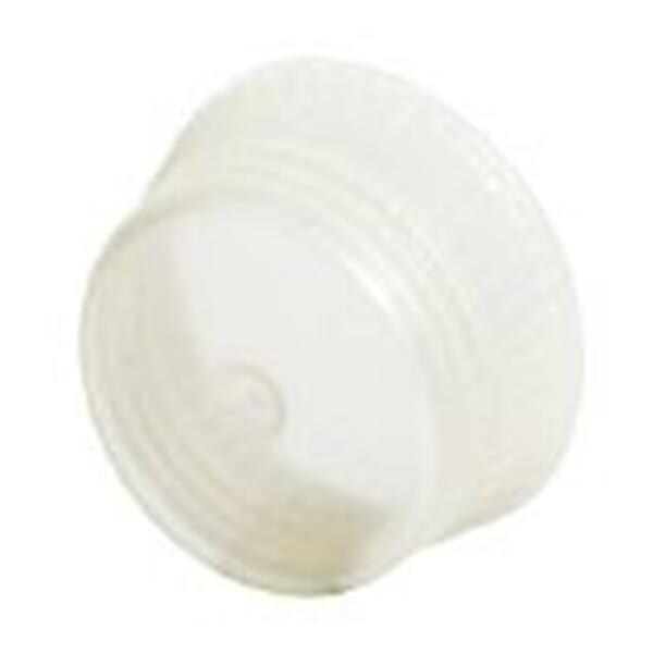 Uni-Flex Test Tube Plug Cap Plastic White 1000/Pk