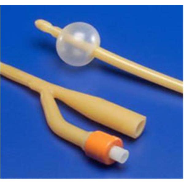 Dover Ultramer 2-Way Foley Catheter Straight Tip Silicone 14Fr 5cc