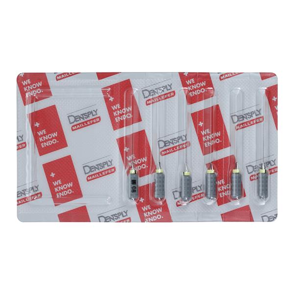 Ready Steel Senseus FlexoFile Flex File 21 mm Size 08 Stainless Steel 6/Pk