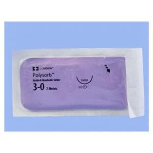 Polysorb Suture Polyester Braid 3-0 30" Absorbable GS-21 Taper Po...