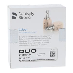 CELTRA Duo LT Milling Blocks Low Translucency C14 B1 For CEREC 4/Pk