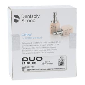 CELTRA Duo LT Milling Blocks Low Translucency C14 B2 For CEREC 4/Pk