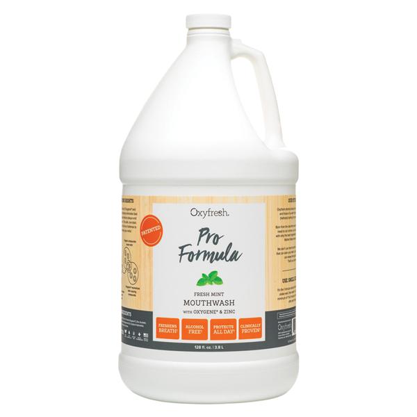 Oxyfresh Pro Formula Fresh Mint Mouthwash 1 Gallon Bottle Ea
