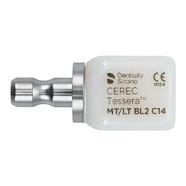 CEREC Tessera MT Milling Blocks Medium & Low Translucency C14 BL2 For CEREC 4/Bx