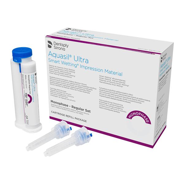 Aquasil Ultra Smart Wetting Impression Material Try Rglr St Mnphs Mint Rfl 4/Bx