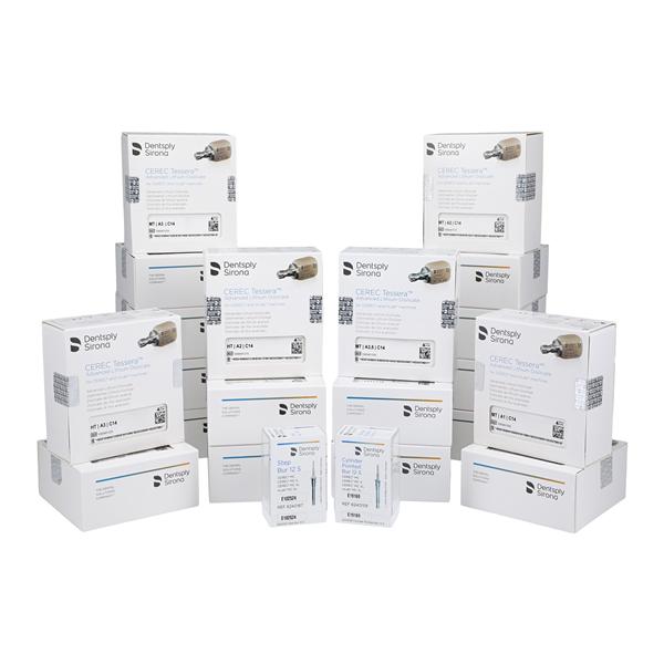 CEREC Tessera CAD Blocks C14 A1 Kit For CEREC MCXL Ea