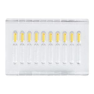 Barbed Broaches XX-Fine Yellow 21 mm 10/Pk