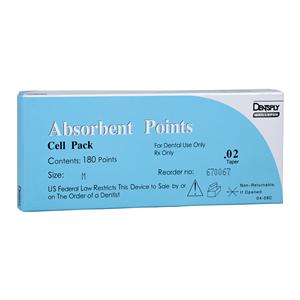 Absorbent Points Medium 180/Bx