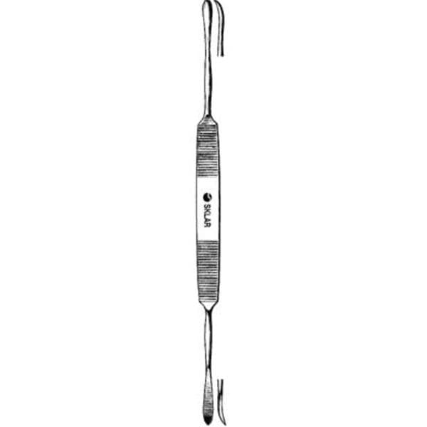 Ohl Elevator 7" Straight Stainless Steel Each