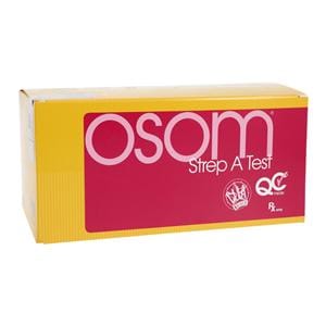 OSOM Strep A Dipstick Test Kit CLIA Waived 50 Tests 52/kit
