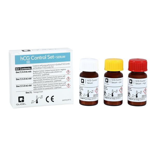 QuickVue Plus One-Step hCG Serum Positive/Negative Control Pk