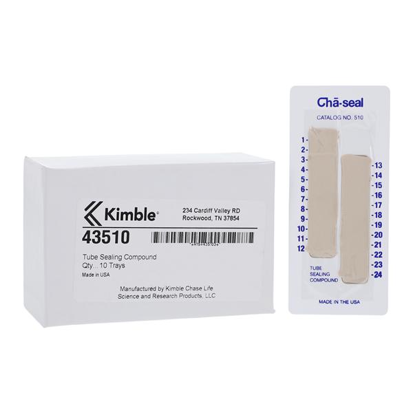 ChaSeal Capillary Tube Sealant Light Gray Non-Sterile 10/Box, 10...