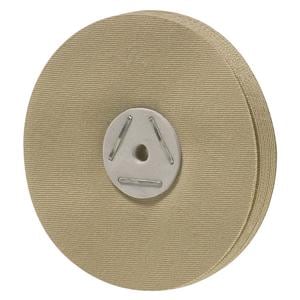 Muslin Buff Siliconised Linen 80mm 4/Pk