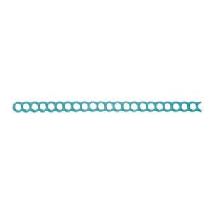 GEO Wax Retainers Perforated 40/Pk