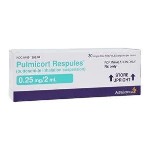Pulmicort Inhalation Suspension 0.25mg/2ML Ampule 2mL 30/Package