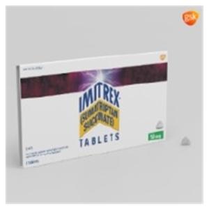 Imitrex Tablets 50mg Blister Pack 9/Package