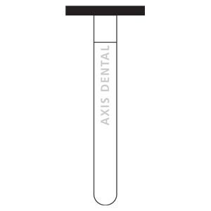 NTI Diamond Bur Friction Grip Medium 818-050M Ea