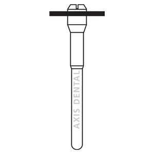 NTI Carbide Bur Standard Friction Grip C8 Ea