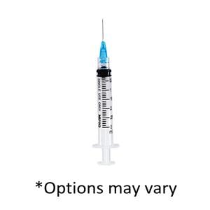 Syringe/Needle Hypodermic 20g 1-1/2" 5cc Disposable Conventional...