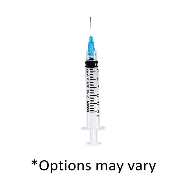 Syringe/Needle Hypodermic 20g 1-1/2" 5cc Disposable Conventional...