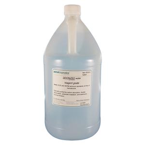 Deionized Water Plastic Clear 1gal Ea
