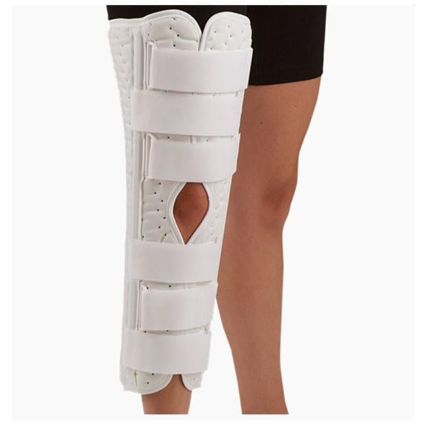 Superlite Sized Immobilizer Knee Adult Canvas 14-16" Size Small