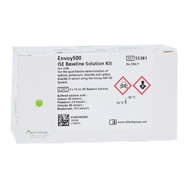 Envoy 500 ISE: Ion-Selective Electrode Positive Solution 5x10mL F...