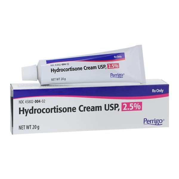 Hydrocortisone Topical Cream 2.5% Tube 20gm Each