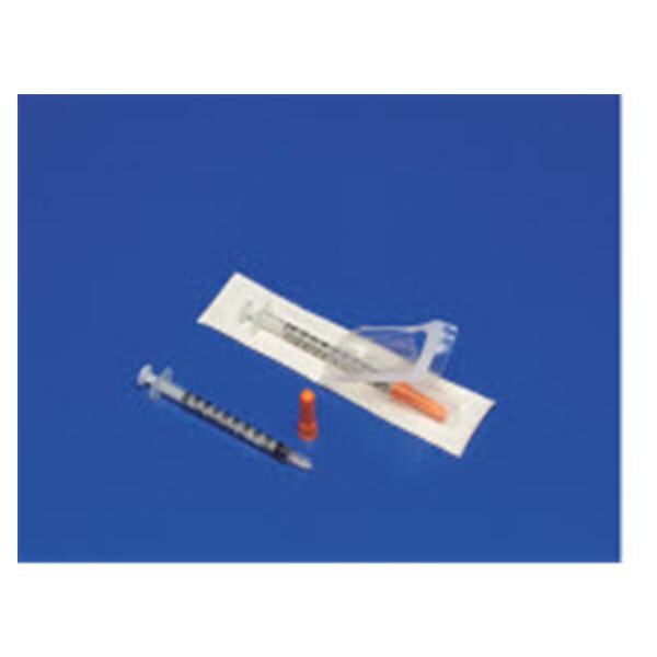 Monoject Insulin Syringe/Needle 29gx1/2" 0.5cc Conventional LDS 100x3/Ca