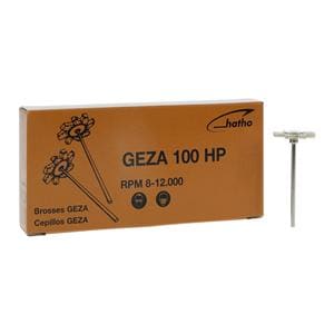 Hatho Polishing Geza Bristle Brush 15,000 RPM Wheel Goat Hair Whi...