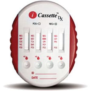 iCassette Drug Screen Test Kit Moderately Complex 10 Panel 25/Box