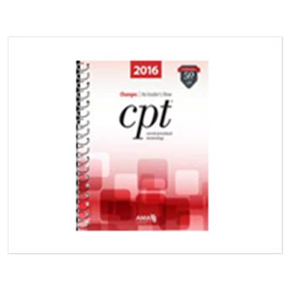 2016 CPT Changes An Insider's View Instructional Book 2016 Spiral...