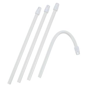SafeBasics Saliva Ejectors White / White Tip 105/Bg