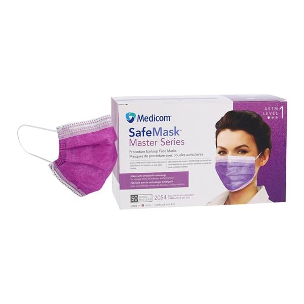 SafeMask Master Series Procedure Mask ASTM Level 1 Southern Bellf...
