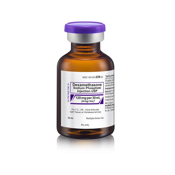 Dexamethasone Sodium Phosphate Injection 4mg/mL MDV 30mL Each