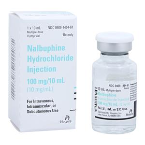 Nalbuphine HCl Injection 10mg/mL MDV 10mL Each, 50 VL/CA