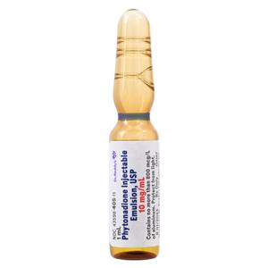 Phytonadione (Vitamin K) Injection 10mg/mL Ampule 1mL Each, 50 VL...