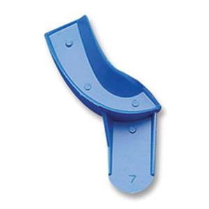 Tray-Aways Disposable Quadrant Impression Tray Solid 7 UR/LL 12/Bg