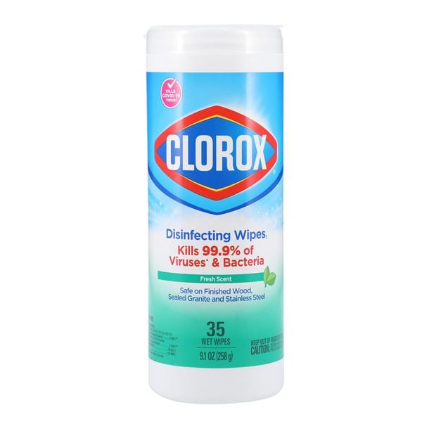 Wipes Disinfectant Clorox 35/Can, 12 CN/CA