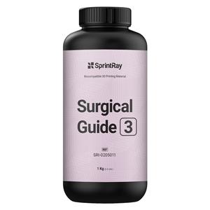 Resin Surgical Guide 3 Clear 1/Bt