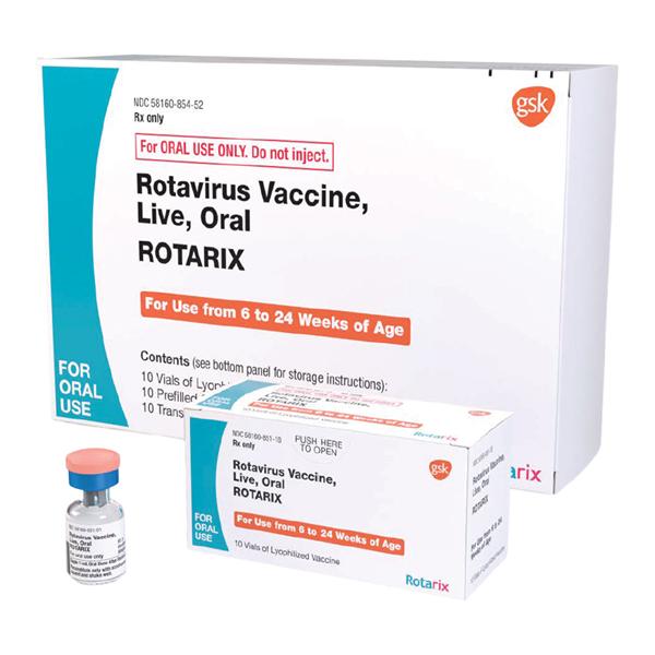 Rotarix Rotavirus Pediatric Oral Suspension 1mL SDV 10/Pk